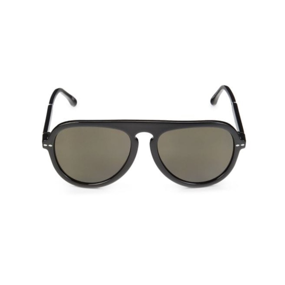 Isabel Marant Black Aviator Sunglasses